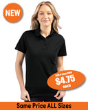 Ladies Clique Spin Eco Performance Pique Polo