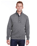 J America Adult Quilted Snap Pullover